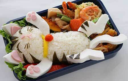 捨不得動口的日本飯盒 捨不得動口的日本飯盒